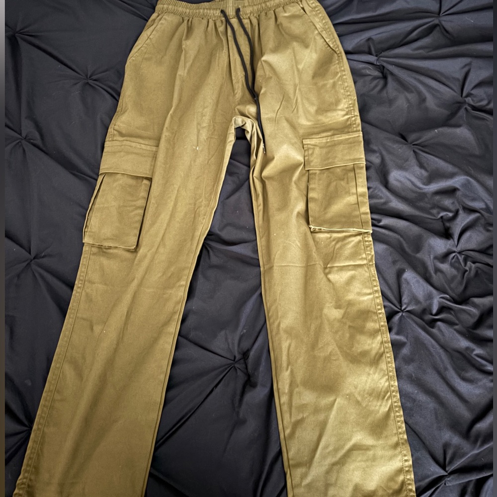 Green Cargo Pants